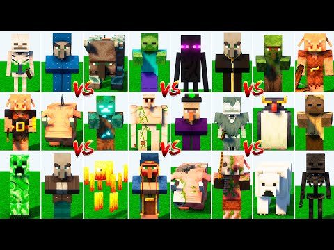 EPIC Minecraft Mob Battle Tournament 1x1
