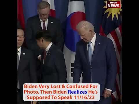 Lost & Confused Biden: it's my fault, Don't Worry Investments, Acknowledges Failed Economy