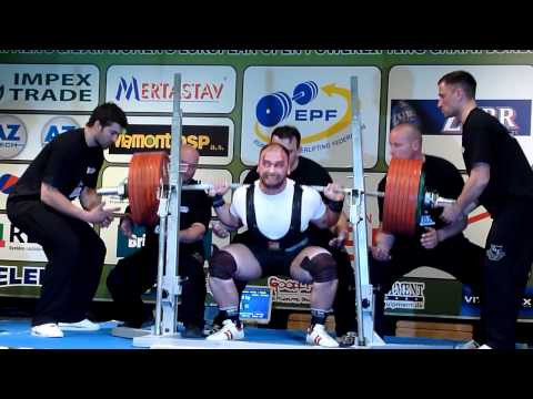 Andrey Shurbenkov squat 400kg
