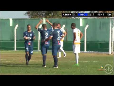 LANCES DE MAIOR PERIGO E GOLS ENTRE ASEEV 1 X 2 GOIANÉSIA.  JOGO REALIZADO DIA 19/08/2018.