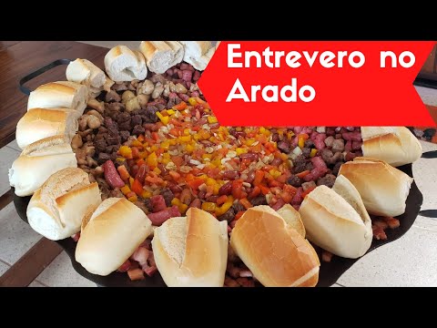 Entrevero no  Disco de Arado com Pinhão