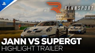 Rennsport - Jann Mardenborough vs SuperGT 1v1 Highlight Trailer