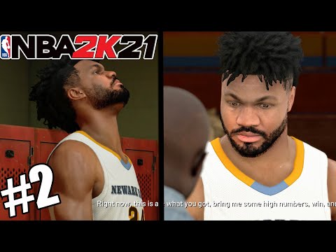 NBA 2k21 MyCAREER - INSANE HIGH SCHOOL DEBUT! I've CREATED AN OP DEMIGOD MONSTER!! Ep. 2