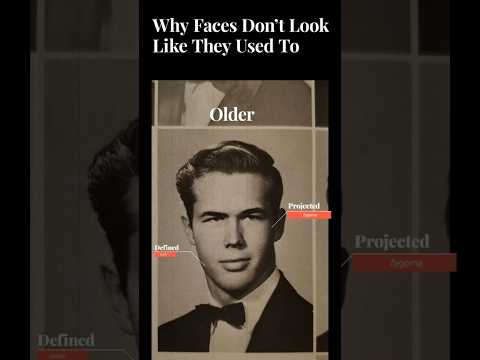 Why Faces Are Becoming Less Attractive