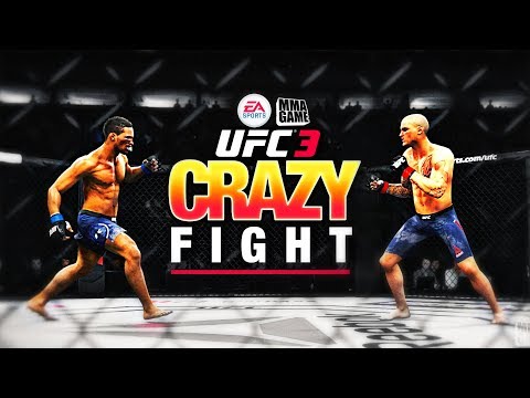CRAZY Back & Forth Barn BURNER in UFC 3 Beta!