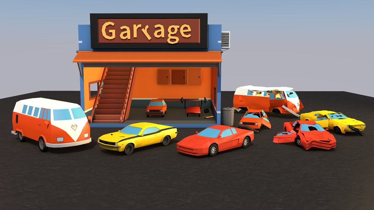 Garage 3D Model