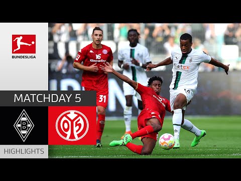 Borussia M'gladbach - 1. FSV Mainz 05 0-1 | Highlights | Matchday 5 – Bundesliga 2022/23
