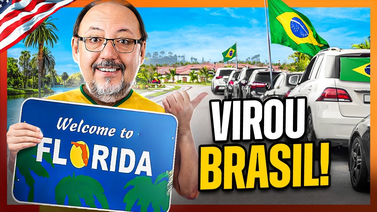 POR QUE A FLÓRIDA ESTÁ VIRANDO BRASIL?? ISSO É BOM OU RUIM??