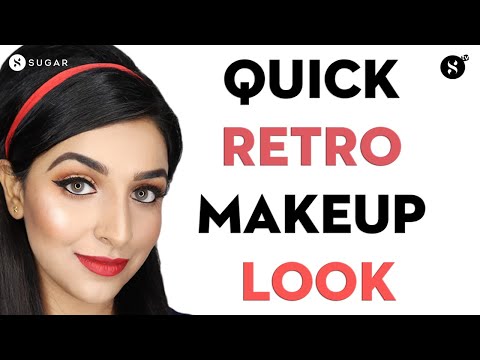 How to create a retro look | SUGAR Cosmetics
