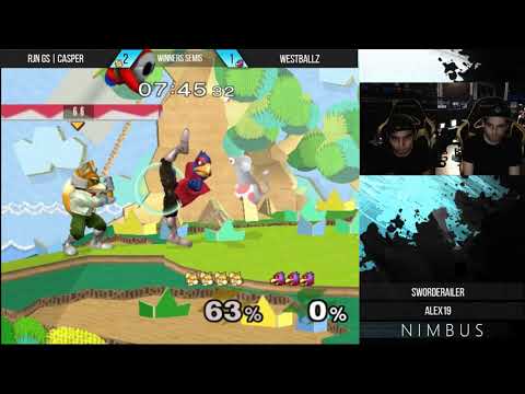 Nimbus #56 - RJN GS | Casper (Fox) VS Westballz (Falco) - SSBM Winners Semi-Final
