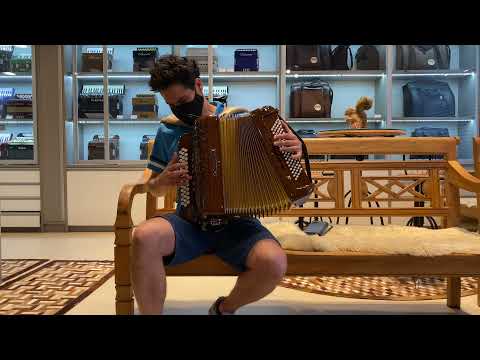 Gaita/Acordeon Bugari 80bx 3º/5º Seminova c/ Garantia de Nova – Made in Italy