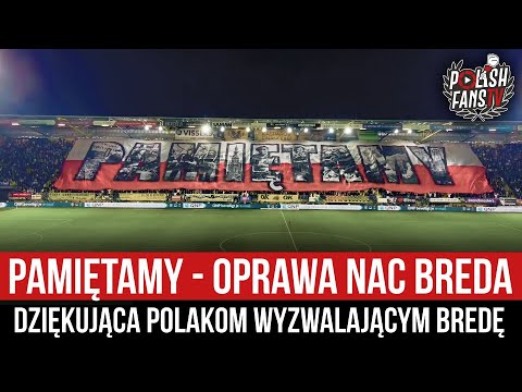 PAMIĘTAMY - oprawa NAC Breda dziękująca Polakom wyzwalającym Bredę [LEKTOR] (26.10.2024)