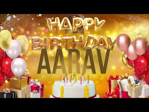 AARAV - Happy Birthday Aarav - जन्मदिन की हार्दिक शुभकामनाएं आरव