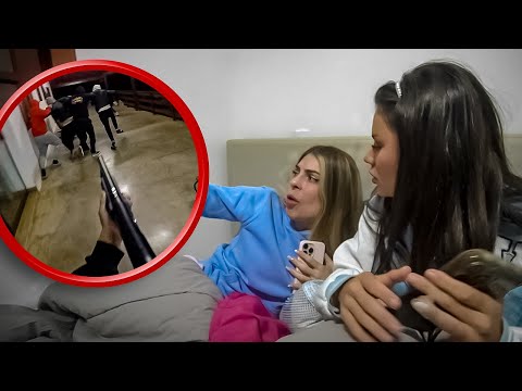 ALGUÉM INVADIU A NOSSA CASA AS 3:00 HORAS DA MANHÃ 🚨