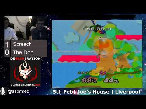 Degleneration 1 - The Don (Green) vs. Screech (Red) - Losers Round 1