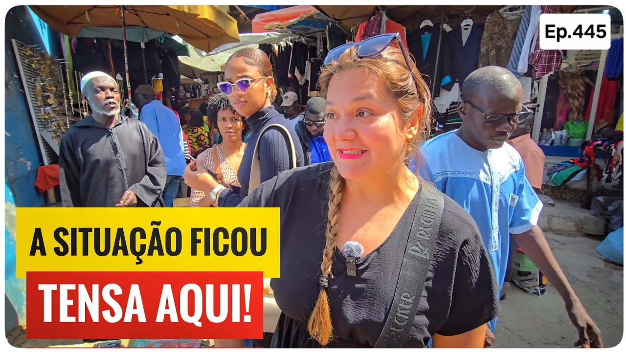 We went out to discover the local culture of Senegal through markets and fairs and this happened