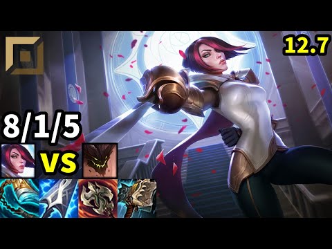 Fiora Top vs Malphite - EUW Master | Patch 12.7