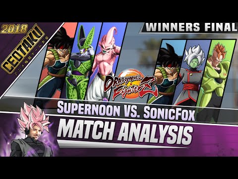 DBFZ Match Analysis: CEOtaku 2018 Top 8 WINNERS FINAL - Supernoon vs. SonicFox