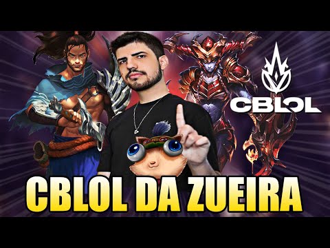 YASUO NO CBLOL E SHYVANA DO ROBO - CBLOL DA ZUEIRA