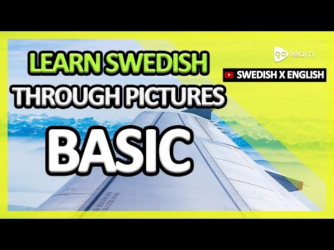Learn Swedish Through Pictures |Swedish Vocabulary Basic | Golearn