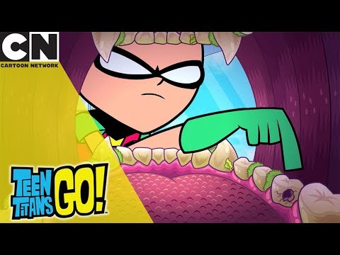 Teen Titans Go! | Titans Brush Your Teeth | Cartoon Network UK 🇬🇧
