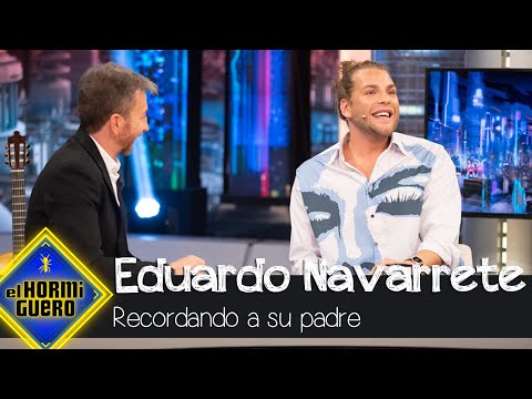 Eduardo Navarrete se emociona al recordar a su padre: "Me acuerdo de él más que nunca"