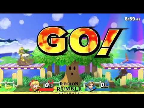 The Region Rumble #7 | Smash Ultimate | Grand Finals | FoSho (Peach) vs. Steininja (Young Link)