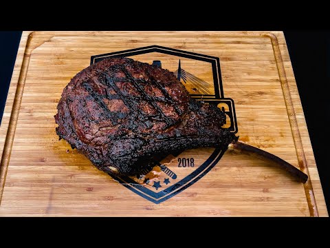 How To Make Tomahawk Steak | Smoked Tomahawk Steak Recipe | Smokin’ with Gerardo | Bradley Smoker