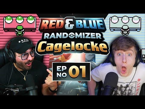 LUCKIEST STARTER! | Pokemon Red and Blue Randomized Cagelocke Ep 01