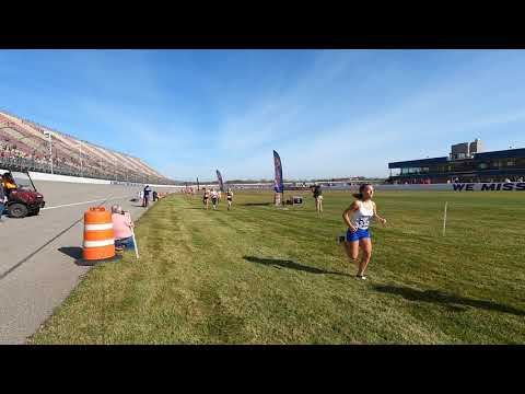 Girls D1 Section 1 Finish - 2020 MHSAA LP Cross Country Championship