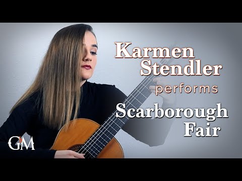 Karmen Stendler plays Scarborough Fair | Guitar by Masters