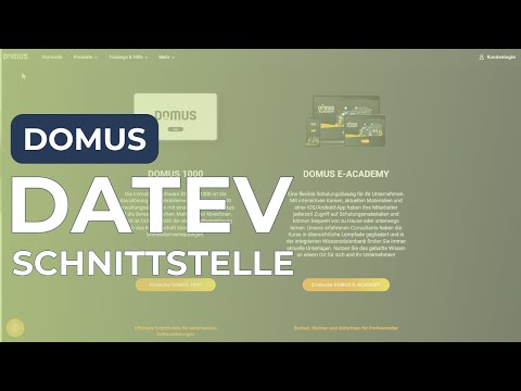 DOMUS - Lohnt sich die DATEV Schnittstelle?