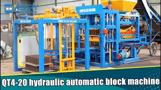 Why do we need to choose a hydraulic automatic block making machine to start popular brick business?