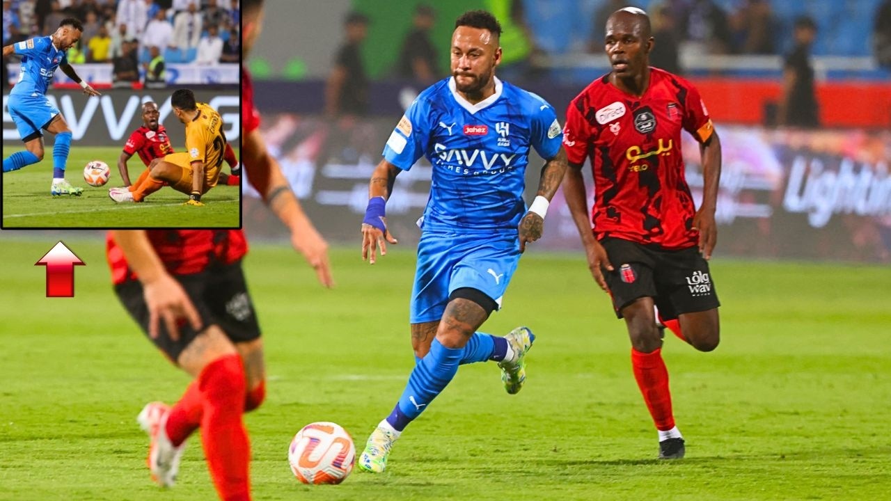 Estreia do Neymar no Al Hilal (NEYMAR VS AL RIYADH)