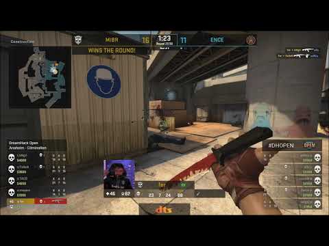 Fer 1v2 vs  ENCE to win the game