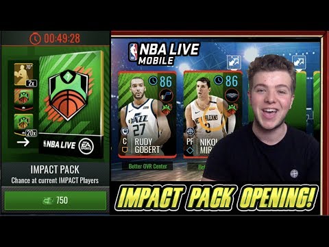 2x IMPACT ELITE PLAYERS IN A PACK! | NBA LIVE MOBILE 19 S3 IMPACT PROGRAM PACK OPENING