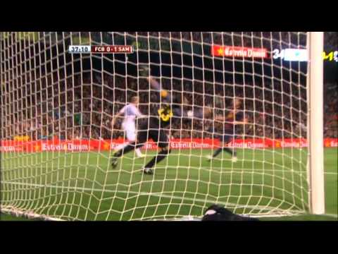 Highlights FC Barcelona - Sampdoria Genua 0:1 20.08.2012