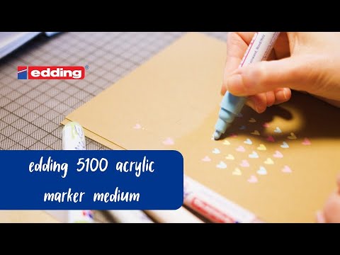 Μαρκαδόρος Ακρυλικός Edding 5100 Pastel Yellow 2-3mm
