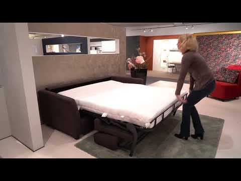 Schlafsofa Dauerschläfer Jacobi mit Matratze