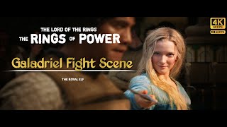 THE LORD OF THE RINGS | Galadriel Fight Scene |  4K 60FPS