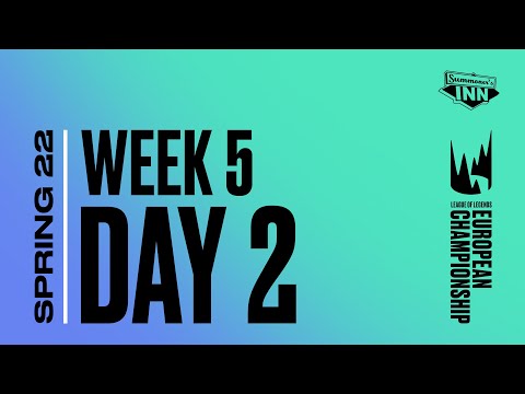 LEC Spring Season 2022 | Woche 5 Tag 2 [GER]