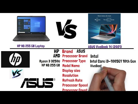 HP NB 255 G8 Vs ASUS VivoBook 14 (2021) Laptop🔥🔥|| HP vs ASUS Compare ||