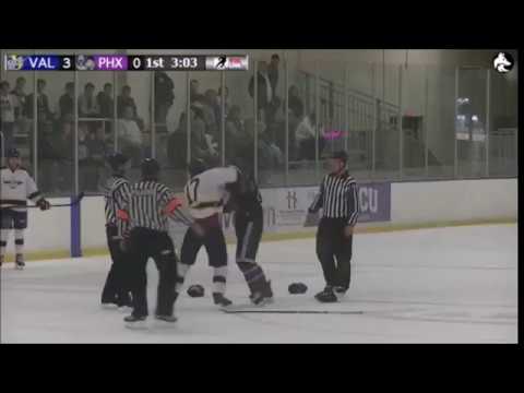 WSHL Fights: Jacob Ulestig vs. Chase Gillaspie 10/1/17