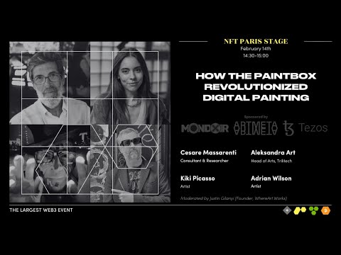 NFT Paris 2025 - How the Paintbox revolutionized digital painting