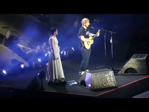 Ed Sheeran Missy Higgins *PERFECT*Duet 21/3/18 Suncorp Brisbane