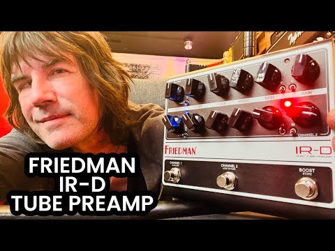 Friedman IR-D Dual Tube Preamp 2024 - Present - Black / Silver - FREE SHIPPING image 6