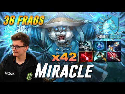 Miracle Storm Spirit x42 Bloodstone 36 Frags - Dota 2 Pro MMR Gameplay