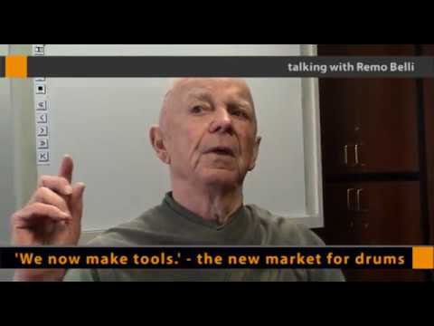 Talking with Remo Belli - 'We now make tools.' - The new market for drums
