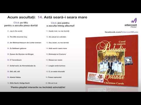 Corul de cameră Preludiu - Astă seară-i seara mare (14/20) [Colinde - Christmas Carols]