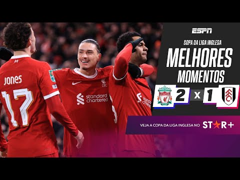 Gols e lances de Liverpool x Fulhan
